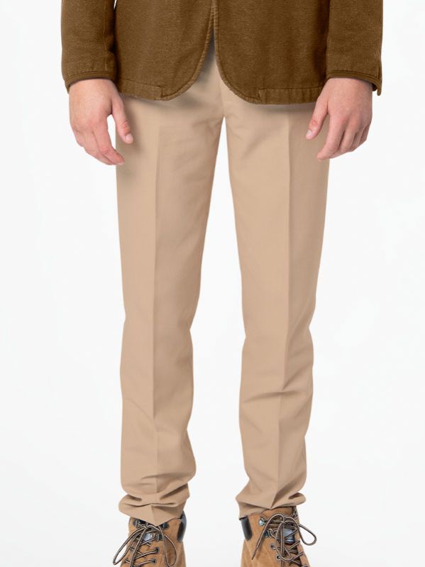 Plain Mens Cotton Trousers, Technics : Machine Made