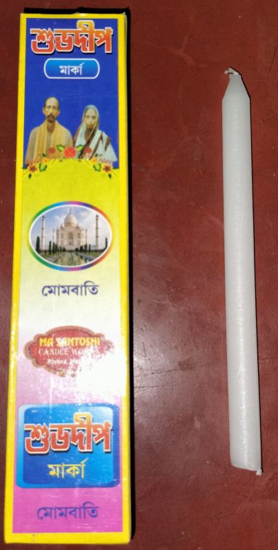 Subhadeep Paraffin wax 6pcs plain candle box