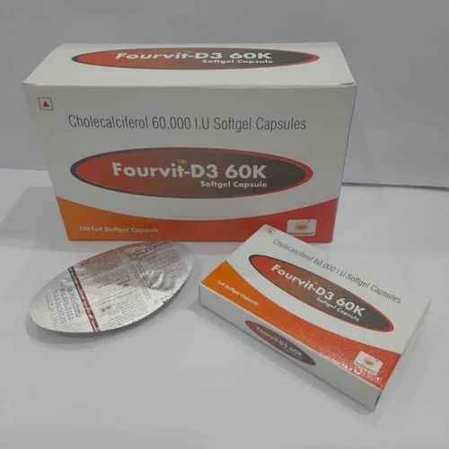 Cholecalciferol 60000 IU Softgel Capsules