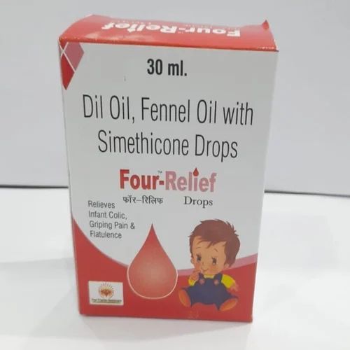 Dill Oil Fennel Oil Simethicone Drops