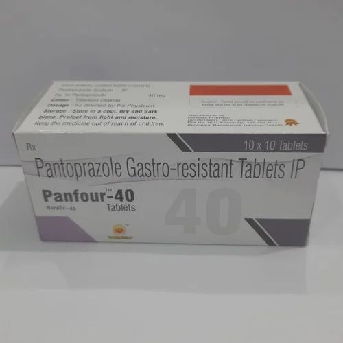 Prntoprazol Gastro Resistant Tablets, Packaging Type : Box