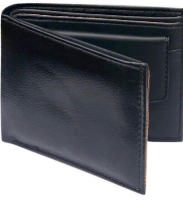 Rectangular Mens Leather Wallet, for Keeping, ID Proof, Credit Card, Cash, Design Type : Plain