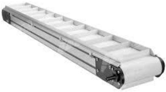 Rectangular Pvc Flat Belt Conveyor, For Industrial