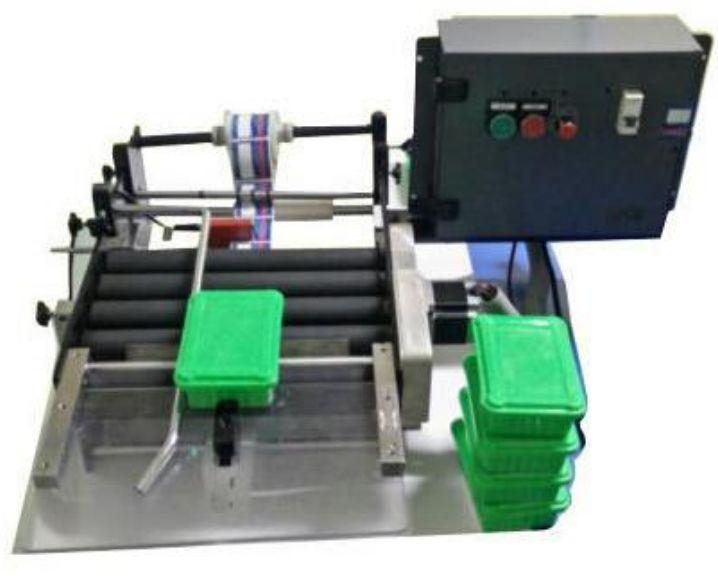 Semi Automatic Flat Box Labelling Machine, Certification : CE Certified