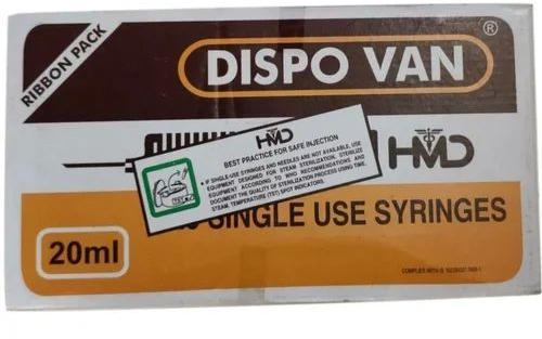 20ml Dispovan Syringe