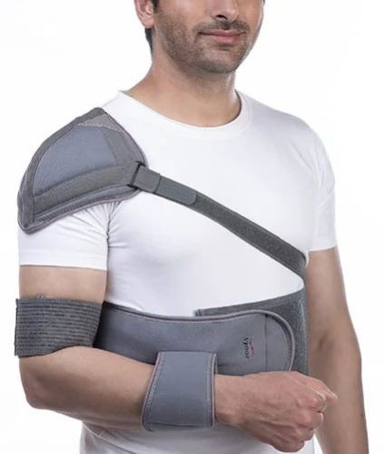 Tynor Grey Cotton Elastic Shoulder Immobiliser