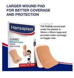 Skin Cotton Hansaplast Regular Jumbo Bandage, for Clinical, Hospital, Personal, Size : 10-20cm