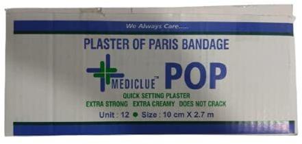 Plaster Of Paris Bandage Roll, for Hospital, Personal, Size : 10-20cm