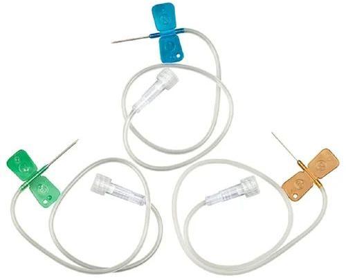 PVC scalp vein set, for Clinical Use, Hospital Use, Feature : Frosted Surface Tubing, Fine Finished