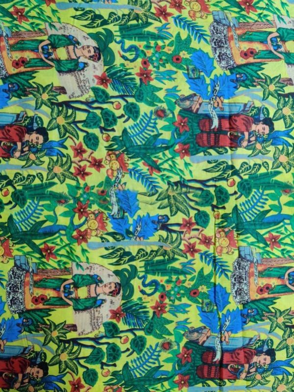 Marusthali Printed Dyed Cotton Fabric, Width : 44inch