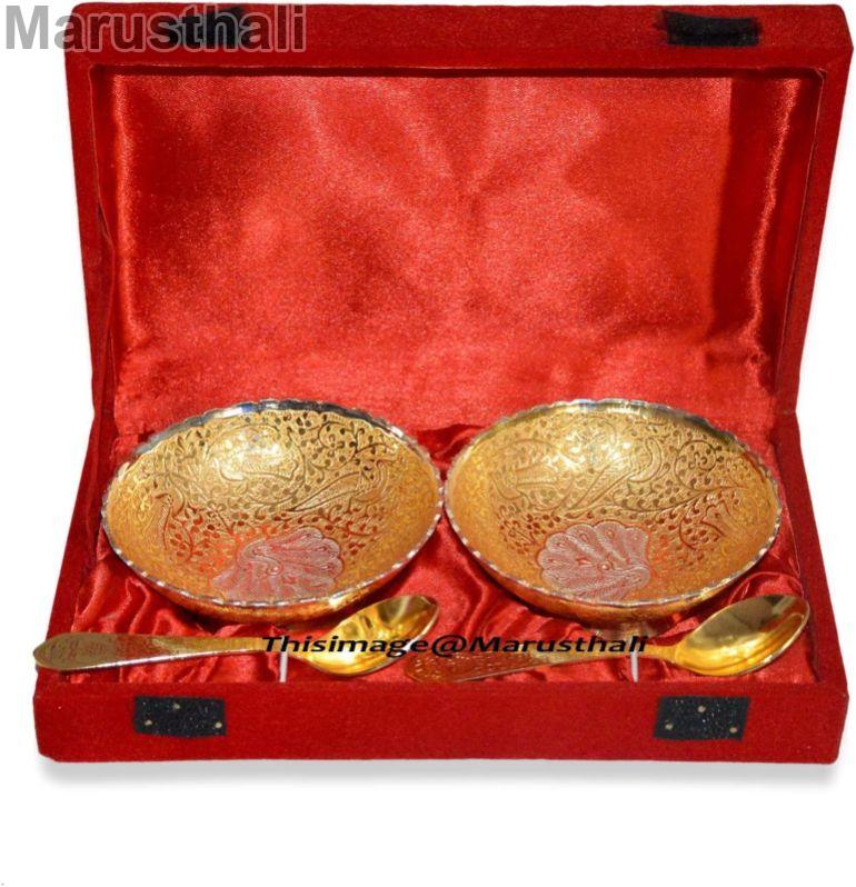 MBRS00067 Brass Bowl Set