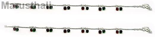 Silver Traditional Anklets