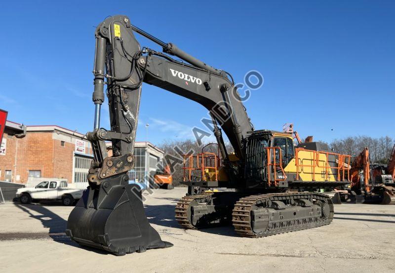 Mechanical Manual Volvo EC480EL Excavator, for Construction Use, Feature : Accuracy, Grade Control System