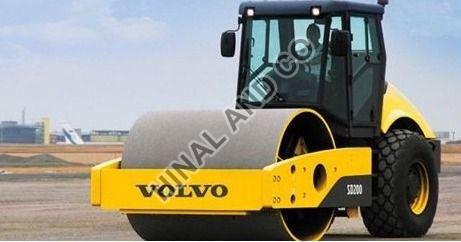 Volvo SD200 Vibratory Soil Compactor, for Construction Use