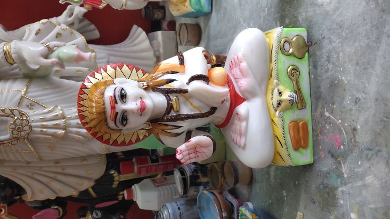 White marble baba balak nath statue, for home temple, Packaging Type : Thermocol Box, Carton Box