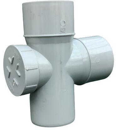 PVC Waterflo SWR Door Tee, for Pipe Fittings, Feature : Corrosion Proof, Excellent Quality, High Strength