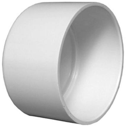 Waterflo UPVC End Cap, Shape : Round