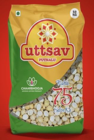 Organic Uttsav Roasted Chana Dal, Shelf Life : 6months