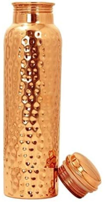 Hammered Copper Water Bottle, Feature : Long Life, Lite Weight, Eco Friendly