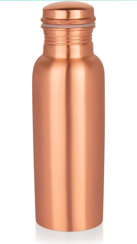 Printed Plain Copper Water Bottle, Feature : Long Life, Hard Structure, Eco Friendly