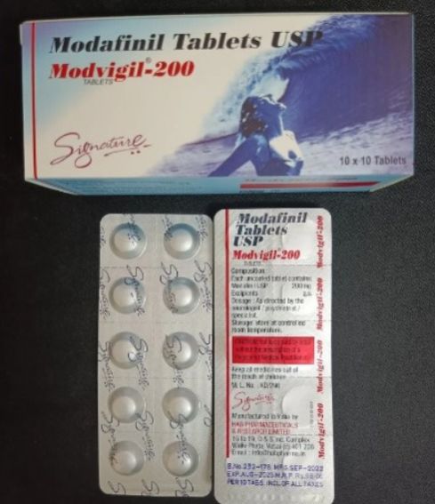 Signature Modvigil 200 Mg Tablets, for Clinical, Hospital, Personal