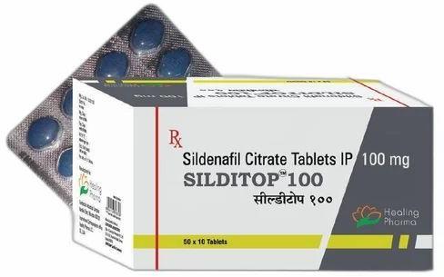 Silditop Sildenafil Citrate 100mg Tablets