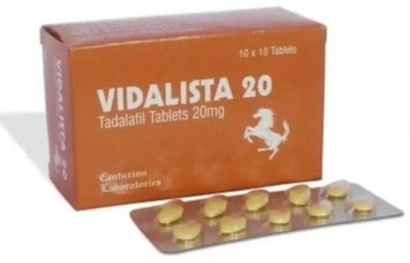 Centurion Vidalista 20 Mg Tablets, Packaging Type : Box