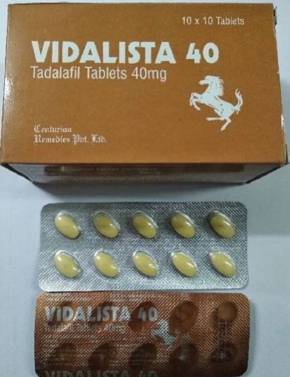 Centurion Vidalista 40 Mg Tablets