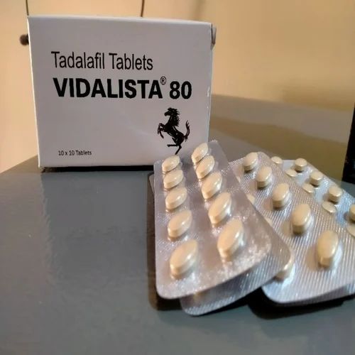 Vidalista 80 Mg Tablets, Packaging Type : Box