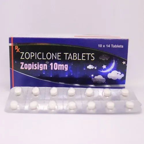 Zopisign 10 Mg Tablets, Packaging Type : Strip