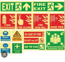 Signage and Evacuation Plan