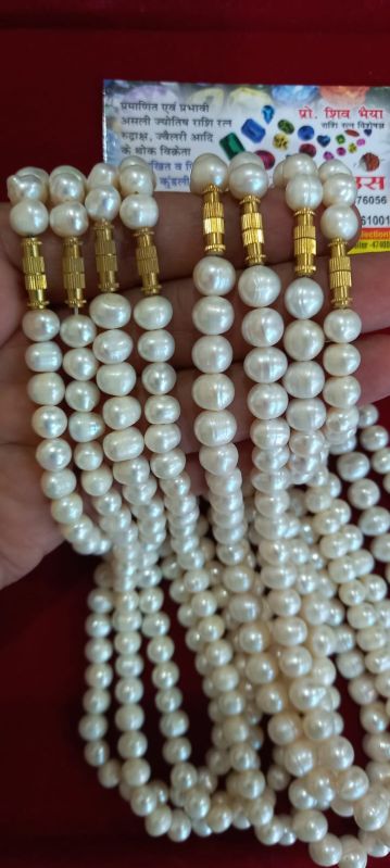 Pearl Gemstone Mala