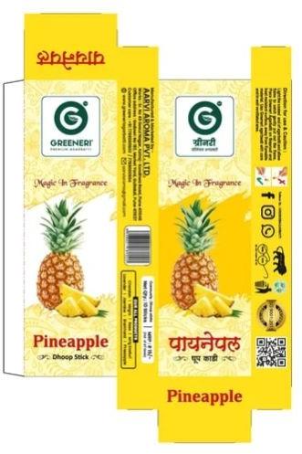 Wood Greeneri Pineapple Dhoop Sticks, Size : 3 Inch