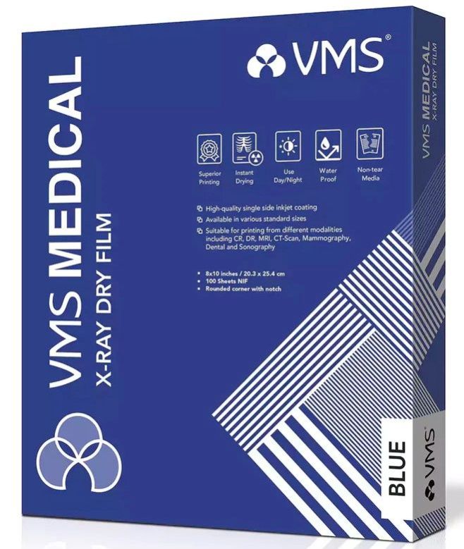 VMS Medical 8x10 X-Ray Dry Film