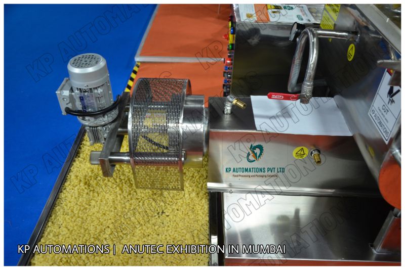 KP AUTOMATIONS Electric 100-500kg Macaroni Making Machine, Certification : ISO 9001:2008