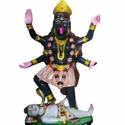 2 Feet Marble Traditional Maa Kali Statue