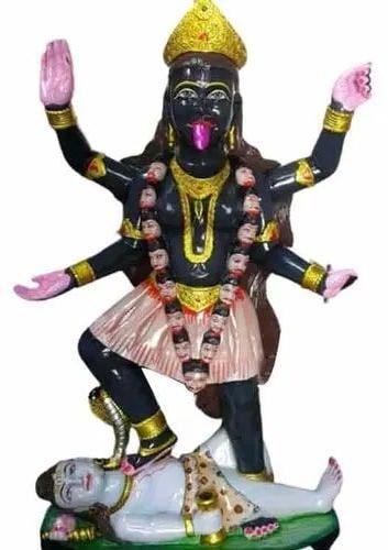 3 Feet Marble Traditional Maa Kali Statue