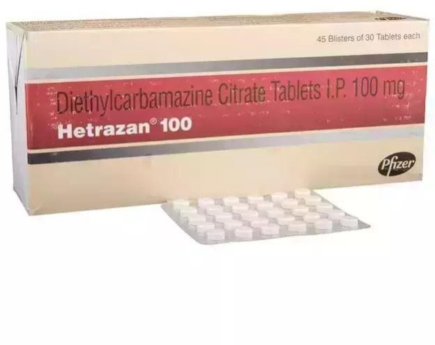 Hetrazan-100 Tablets