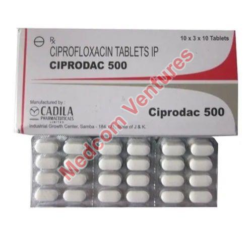 Ciprodac-500 Tablets, Medicine Type : Allopathic