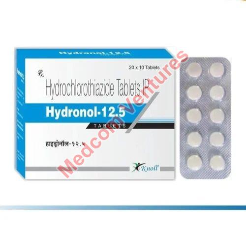 Hydronol 12.5 Tablets, Medicine Type : Allopathic