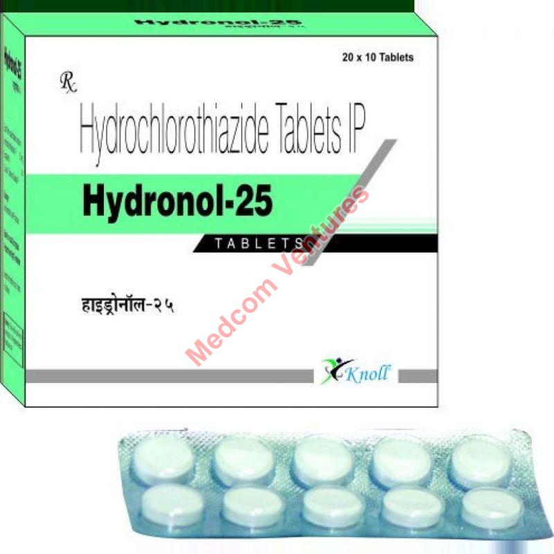 Hydronol 25 Tablets, Medicine Type : Allopathic