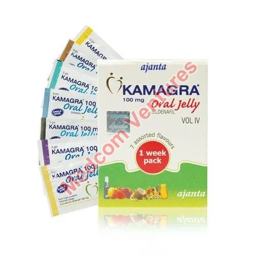 KAMAGRA 100MG ORAL JELLY at Rs 50/pack in Surat