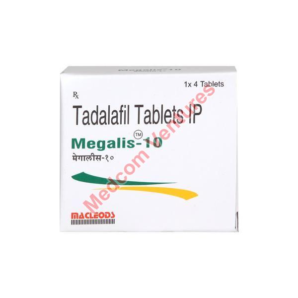 Megalis 10 Tablets, Medicine Type : Allopathic