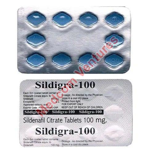 Sildigra-100 Tablets, Medicine Type : Allopathic