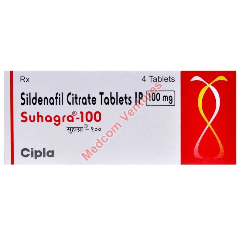 Suhagra-100 Tablets, Medicine Type : Allopathic