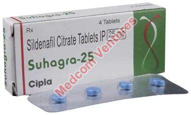 Suhagra-25 Tablets, Medicine Type : Allopathic