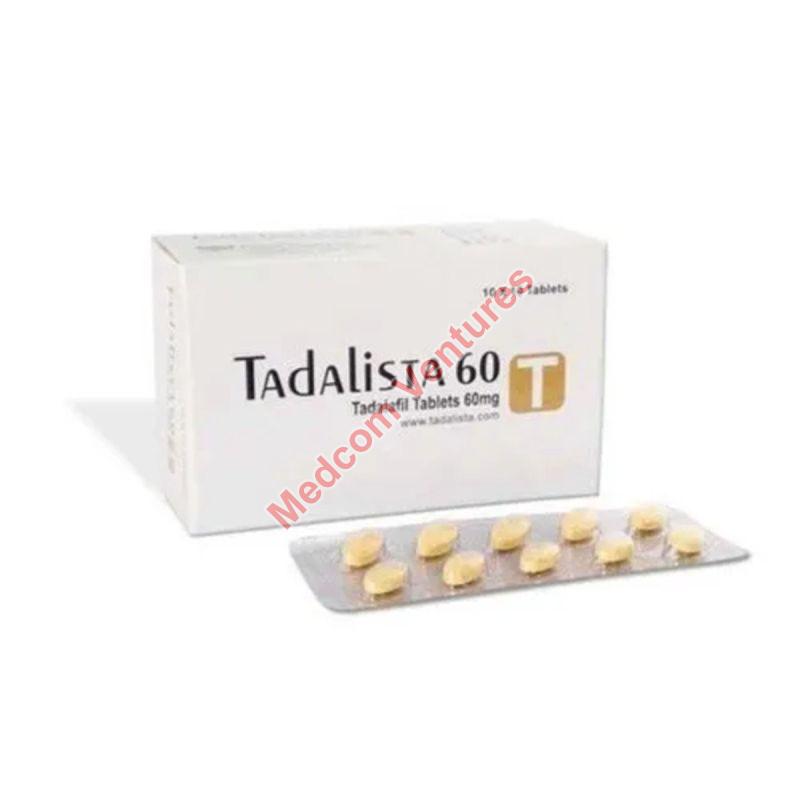 Tadalista-60 Tablets, Medicine Type : Allopathic