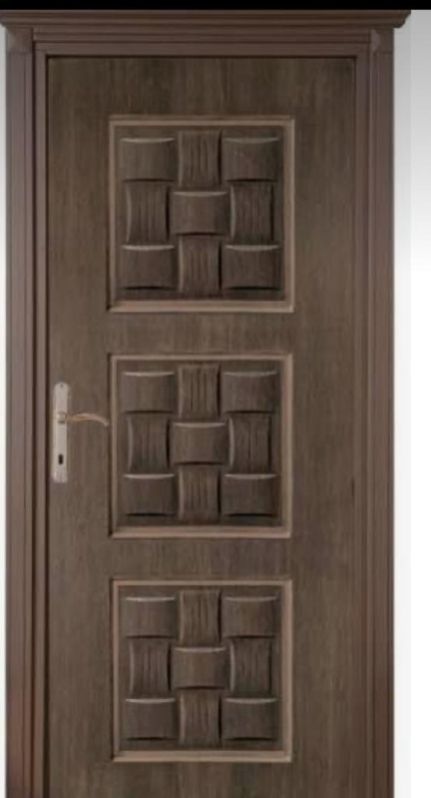 Polished Solid Wood teak doors, for Home, Office, Cabin, Size : 8×3