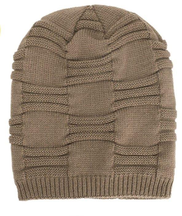 Unisex Weave Warm Woolen Cap, Size : Standard