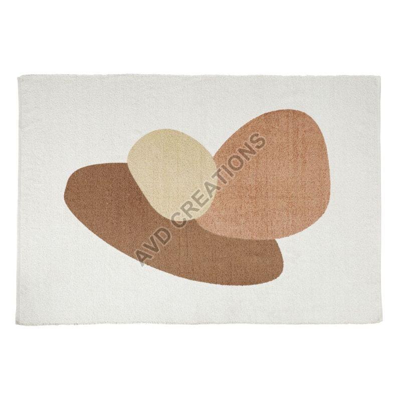 Multicolor Rectangular Cotton Moroccan Rugs, for Hotel, Home, Size : 60x90 cms